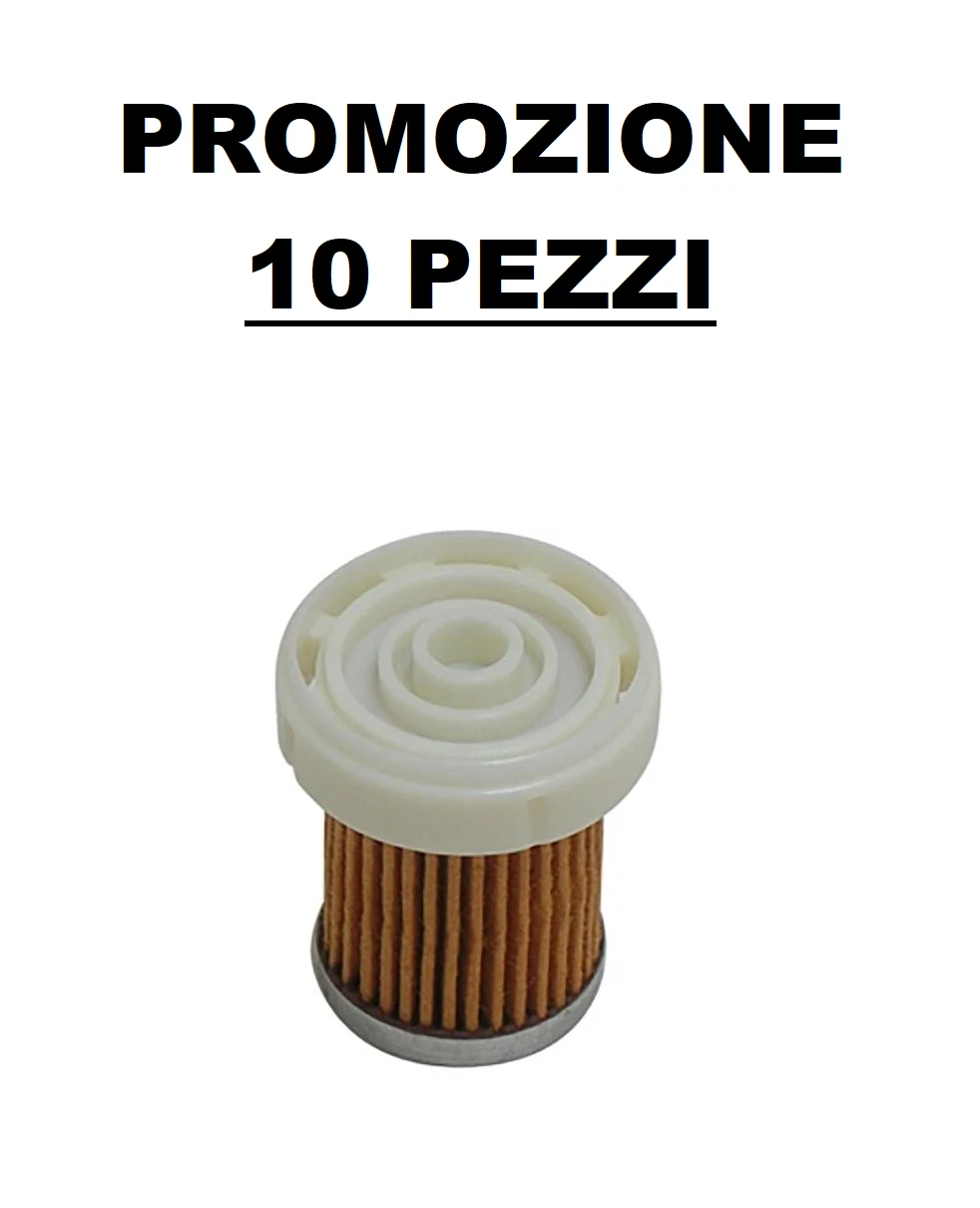 *PROMO 10 PEZZI* FILTRO GASOLIO CARBURANTE PER MINICAR AIXAM CON MOTORE KUBOTA